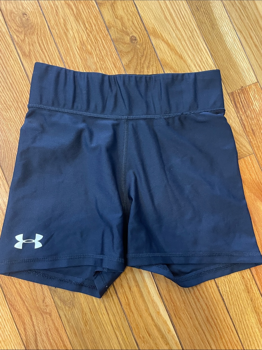 Under Armour Navy Blue Women's Performance Bike Shorts